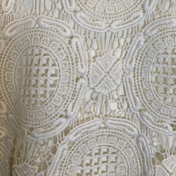 BOGO Banana Republic Lace Lined Sleeveless Blouse Size L - Picture 9 of 9